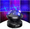 60W Moving Head LED mit 6 Lichteffekt Mustern, Rot Blau LED Rotierendes Bühnenlicht Beam mit Sound Aktivierung und 15 Kanäle Kontrolle, Discolicht für Bar Halloween Weihnachten Hochzeit
