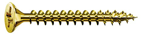 Vis universelle, 3 x 30 mm, 180 pcs, Tête centrante, Tête fraisée, Cruciforme Z1, 4CUT, YELLOX - 8000000286780
