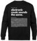 Electronic Music Genre Funny Schwarzer Unisex-Pullover mit Rundhalsausschnitt