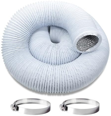 Tubo Aire Acondicionado Portatil, 6M Manguera Aire Acondicionado Portatil, Extensor Tubo Aire Acondicionado Universal, Resistente al Calor y Ahorro de Energía, Diámetro 100mm