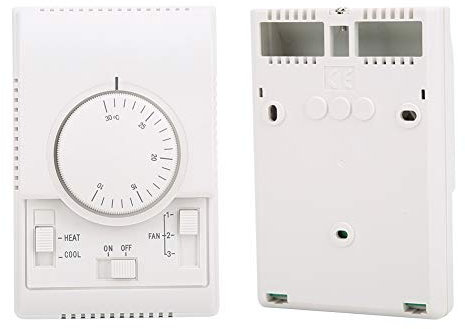 Air Conditioner Mounted Temperature Controller, Mechanical Temperature Controller Mounted Air Conditioner Thermostat 10-30℃ AC220V