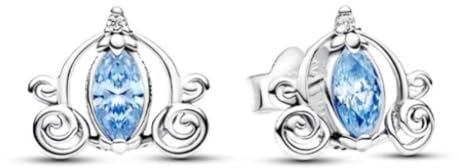 Ohrringe für Damen, 925 Sterling Silber Schmuck mit Herz Liebe Kristallen, Weihnachten Geburtstag Geschenke für Frau Freundin (FatTonny)