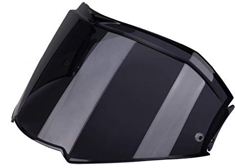 Helmvisier für FF900 Valiant II,Motorradhelm Visier,Motorrad Wind Schild Helm Objektiv Visier,Vollgesichts Helmlinsenvisier Motorradhelm Zubehör (Schwarz)