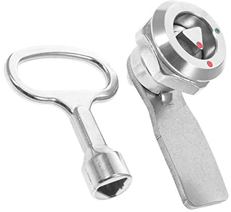 IWOWHERO Zylinderschloss Aus Zinklegierung Kompakt Und Leicht Für Schränke Mit Schlüssel Korrosionsbeständig Und Robust