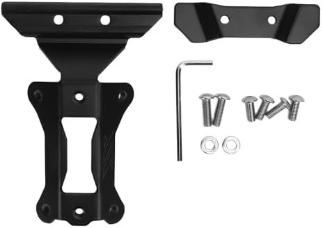 Fahrrad -Sattelflaschenhalter Adapter, Stahlwasserflaschenhalterung für Straßen- und Mountainbikes hält 2 Flaschenkäfige hinter dem Sattel