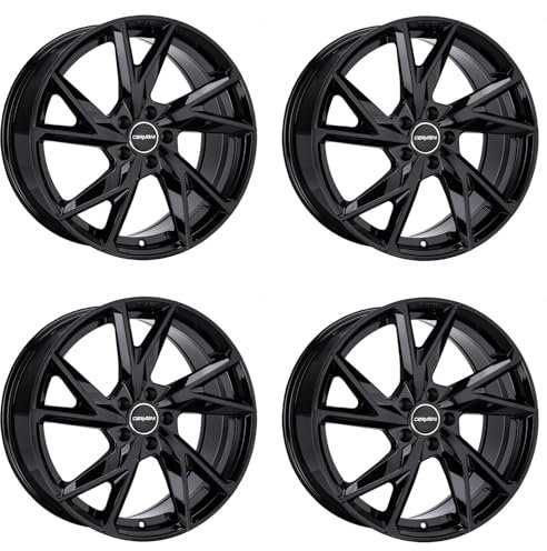 4x Carmani Felgen 23 Rudi 8.0x18 ET30 5x112 black kompatibel mit Toyota Supra