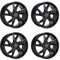 4x Carmani Felgen 23 Rudi 8.0x18 ET30 5x112 black kompatibel mit Toyota Supra