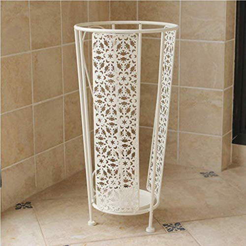 GGGUOJINN Household Iron Umbrella Stand Umbrella Barrel Hotel Lobby Rain Gear Storage Rack Creative Floor Umbrella Tube
