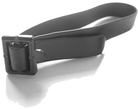 GardenersDream Buckle Tree Ties - Soft Rubber Tree Ties Heavy Duty Providing Adjustable Support for Trees and Climbing Plants - Easy to Use Plant Supports for Outdoor Plants (60 x 2.5cm, Pack of 5)