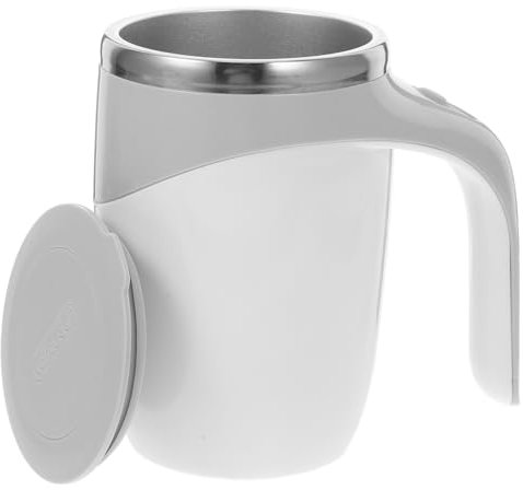 CHILDWEET Taza de Automática Inoxidable Portátil de Agitación Eléctrica Café y Batidos Taza de Viaje y Duradera