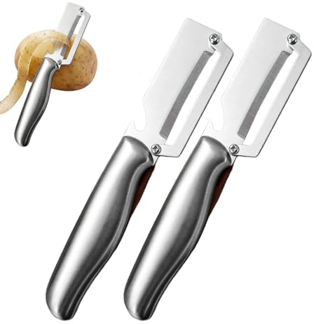 Multifunctional Vegetable Peeler, Easy Meal Prep Tool for Home Cooks & Camping (2 PCS)