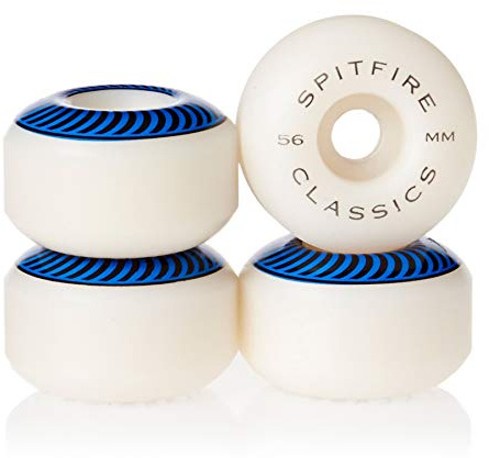Spitfire Classic Skateboard Wheel 56mm White