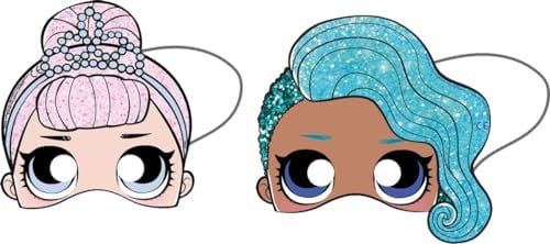 Generique - L.O.L. Surprise! Glam Masken, 6 Stück