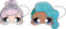 Generique - L.O.L. Surprise! Glam Masken, 6 Stück