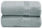 GLAMBURG Baumwolle 2er-Pack übergroße Badetücher 100 x 150 cm, große Badetücher, Ultra saugfähig, kompakt, schnell trocknend und leicht, Jade