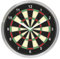 Technoline Funkwanduhr WT 8620, Design Ziffernblatt, Dart, Metall, 30cm