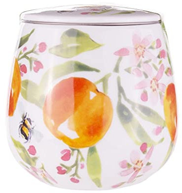 Könitz Kuschelbecher Fruity Tea Peach - Victoria Lowe, Kaffeebecher, Tasse, Becher, Porzellan, 420 ml, 11 1 143 2606