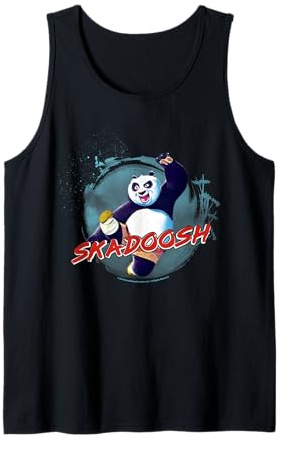 Kung Fu Panda Po Skadoosh Action Pose Tank Top