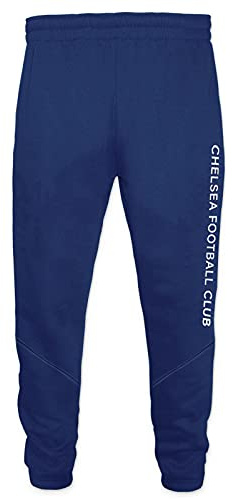 Chelsea Official Gift Boys Fleece Joggers Jog Pants Blue 8-9 Years