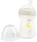 Chicco Natural Feeling Anti-Colic Bottle 0 Months + 250 ml Glass, Baby Bottle with Teat in Soft and Flexible Silicone, Suitable for Mixed Breastfeeding, Slow Flow, Neutral Colour