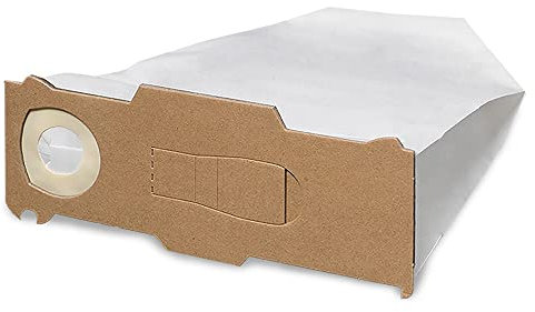 PRIMEBAG - 10 Staubsaugerbeutel passend für Vorwerk Kobold 130 131 VK130 VK131 in Weiß - Bestleistung beim Saugen