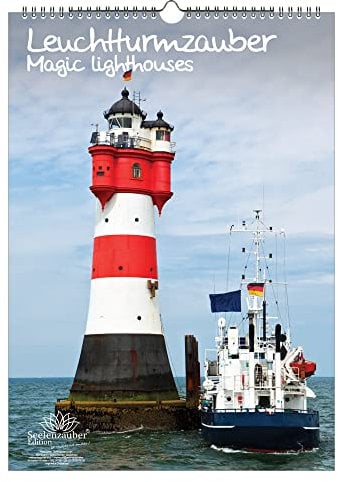 Leuchtturmzauber DIN A3 Immerwährender Kalender Hochformat Leuchtturm - Seelenzauber