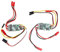 RC Brushed ESC, 2pcs 6V-14V Two Way Bidirectionnel Brushed ESC 2S-3S Lipo RC Brushed Motor Speed ​​Controller pour RC Model Car Boat Tank 130 180