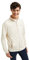 Polo Club Herren Sweatshirt mit Reißverschluss Beige Ohne Kapuze - Baumwolle Pullover Zipper Men