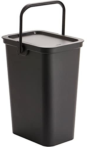 NEW!!!!! Tontarelli 40L Moda Recycling Bin with Locking Handle, Black