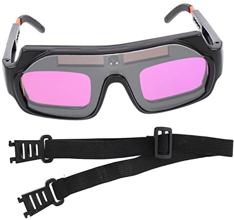OSALADI 1 Pc Gafas De Atenuación Automática Gafas De Soldadura De Oscurecimiento Automático Seguridad Gafas De Soldadura A Prueba De Viento Gafas Cristal Liquido Vidrio