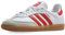 adidas Sambae Damen-Sneaker, Cloud White/Solar Red/Off White, 38 EU