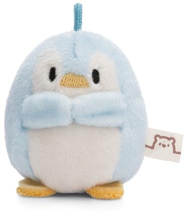 NICI Pingouin Waddle de 5cm Bleu-Doudou, Mignonne Peluche à câliner, pour Jouer, pour Enfants et Adultes, Une Excellente idée de Cadeau, 61243
