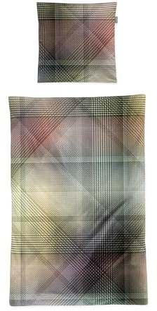 Irisette Mako-Satin Bettwäsche Tokio 8570 multi 1 Bettbezug 135 x 200 cm + 1 Kissenbezug 80 x 80 cm