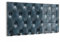 DEQORI Wandgarderobe Glas & Metall | Motiv Elegantes Chesterfield | 60x30 cm | Design Haken-Leiste modern | Garderoben-Paneel für Flur, Wohnzimmer & Schlafzimmer | magnetisch & beschreibbar