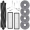 Kit di Accessori di Ricambio Compatibile con Dreame Bot L10 Prime/Pro - Aspirapolvere Robot, Spazzola in Gomma, Filtro HEPA, Spazzola Laterale, Panno