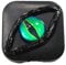 MUMQAQ Contact Lens Case, Fancy Halloween Gifts Eyes Personality Box, Color Contact Lens Removal Kit No Contact Lens, Eyes Storage Travel Portable Lens Box