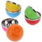Stainless Steel Bowls for Kids, 6PCS Set Color Stainless Steel Cereal Bowls Insulated Large Serving Rice Bowl for Home Kitchen (13cm Small Size)