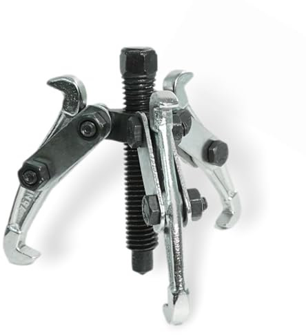 Abzieher Werkzeug Lager Abzieher Lager Abzieher Satz 3-teilig 75, 100, 150mm Kugellager Abzieher Innen Außen, Verchromt (075)