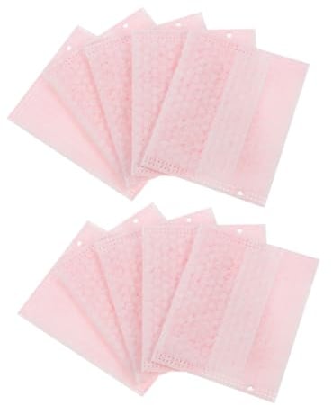 BESTYASH 10stücke Make-up-entferner-pads Für Gesicht Peeling-tücher Nass Und Trocken Kosmetik-pads Für Frauen Und Männer Reinigungstücher Zum Entfernen Von Make-up