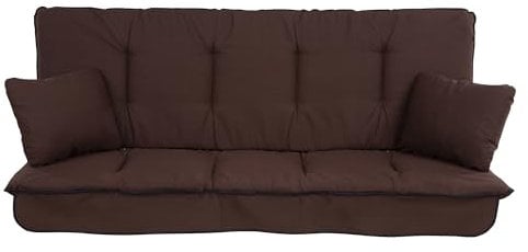 PATIO Ersatzpolster Hollywoodschaukel 170 cm Umbria Bankauflage mit Seitenkissen Volant vorne