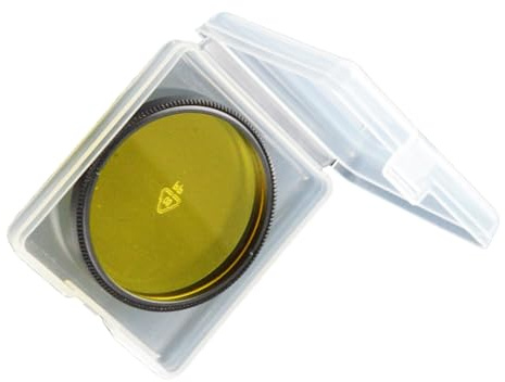 JUJUFREE 5,1 cm Teleskop-Okularfilter, unverzichtbar für astronomische Beobachtungen, Aluminiumrahmenfilter