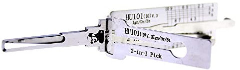TPM Go HU101 2-in-1 Pick,Car Key Reader,Lock Pick Decoder for Auto