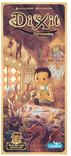 Libellud , Dixit Expansion 8: Harmonies , Board Game , Ages 8+ , 3 to 8 Players , 30 Minutes Playing Time
