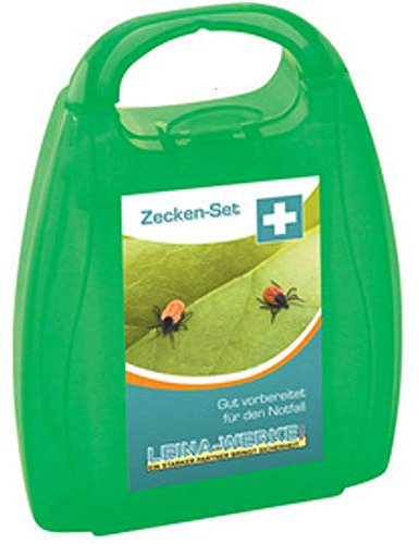 LEINAWERKE 51008 Erste Hilfe-Box Zecken grün - mehrfarbig, 1 Stk.