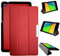 Kuesn Google Nexus 7 2nd (2nd.2013 Model) pu Leather Pouch with Stand - Fit for 2013 Release Google Nexus 7 Tablet Case(Red)