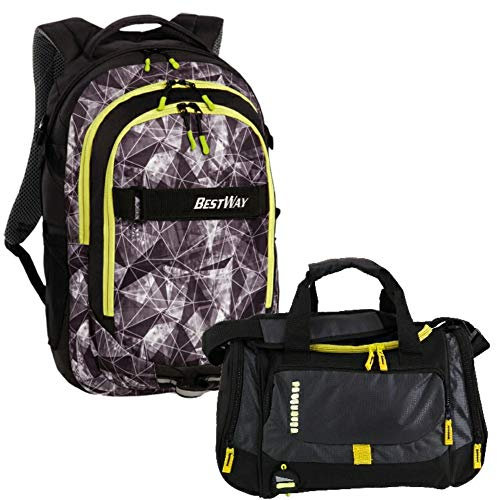 BESTWAY Evolution Air - 40177-0109 - Schulrucksack-Set Boys/Girls 2tlg. mit Sporttasche