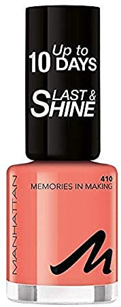 Manhattan Last und Shine Nagellack, Nr.410 Memories In Making, 1er Pack (1 X 10 ml)