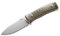 LionSteel 02LS038 M4 Green Canvas Feststehendes Messer aus M390-Stahl und Verbundwerkstoff in der Farbe Grün - 20,50 cm