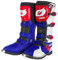 O'NEAL | Stivali Motocross | Enduro Motorcycle | Comfort grazie a Air-Mesh-Insole, quattro fibbie, materiale sintetico di alta qualità | Stivali Rider Pro | Adulto | Bianco Rosso Blu | Taglia 41