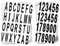 10 Sheets Mailbox Numbers and Letters Stickers for Outside Stick on Black Vinyl Alphabet Number Decals Sticky for Home Business Apartment Address Window Door Car Truck ()